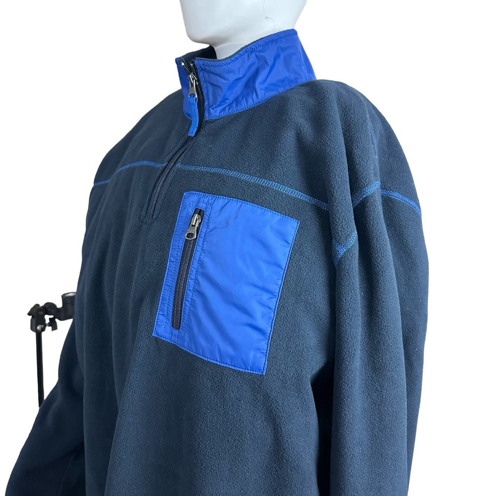 Weatherproof Vintage Royal Blue Navy 1/4 zip pullover size XXL‎ - Picture 4 of 7